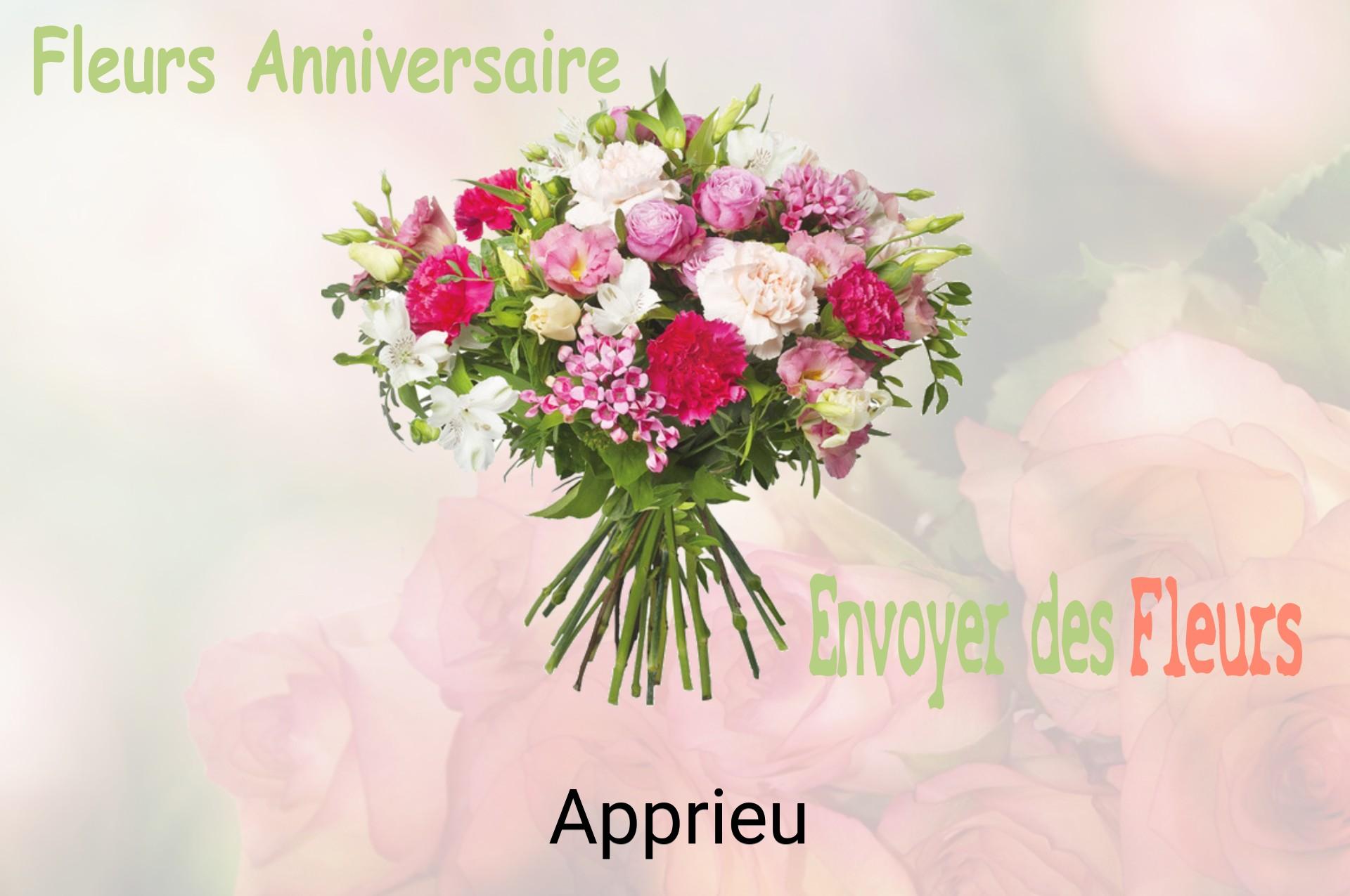 Bouquet de fleurs d’anniversaire livré à Apprieu