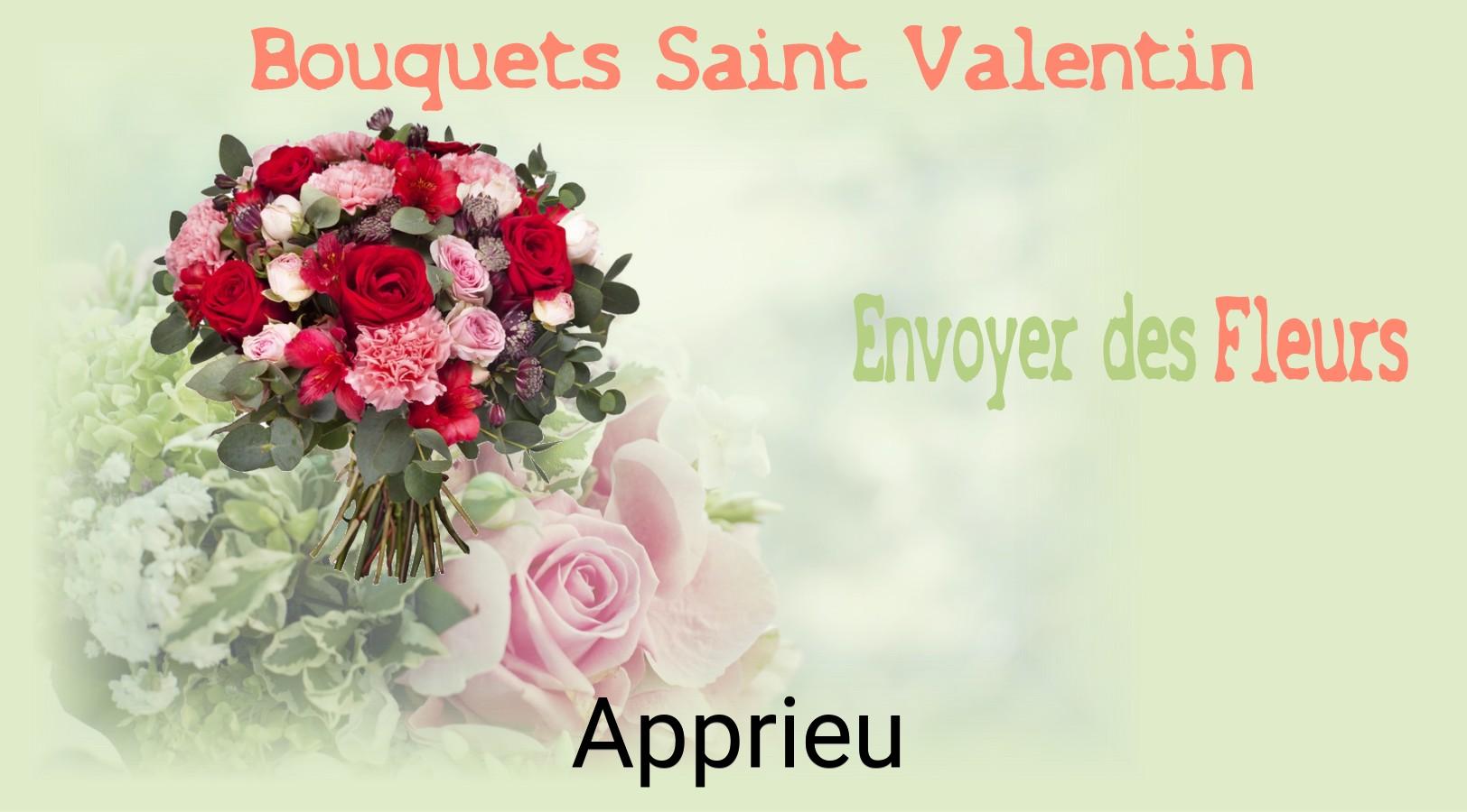 Roses de Saint-Valentin livrées à Apprieu
